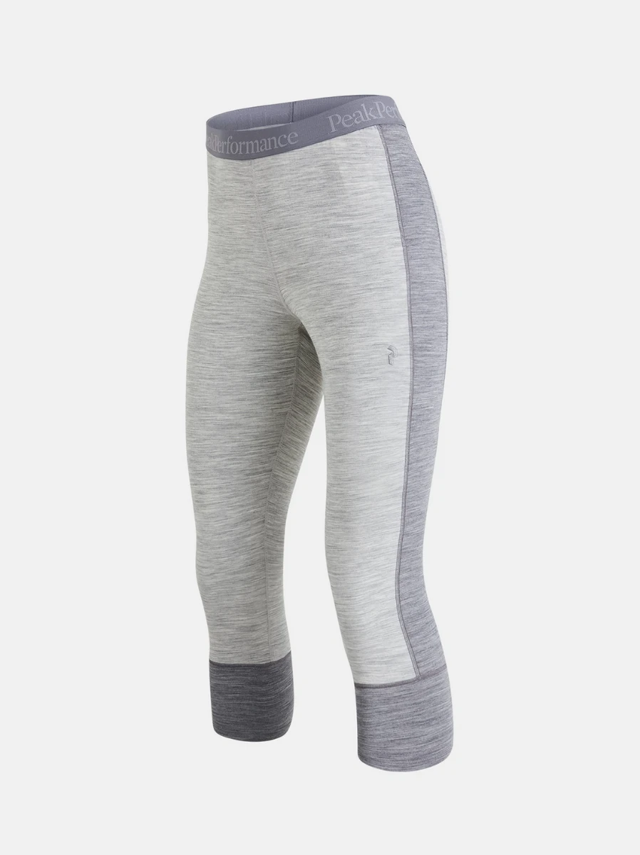 PEAK PERFORMANCE WOMEN'S MAGIC SHORT JOHNS Med Grey 3 PEAK PERFORMANCE WOMEN'S MAGIC SHORT JOHNS Med Grey - Afbeelding 3