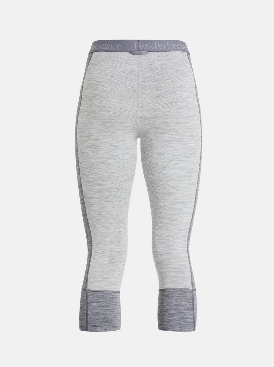 PEAK PERFORMANCE WOMEN'S MAGIC SHORT JOHNS Med Grey 2 PEAK PERFORMANCE WOMEN'S MAGIC SHORT JOHNS Med Grey - Afbeelding 2