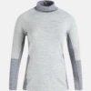 PEAK PERFORMANCE MAGIC ROLLNECK WOMEN Med Grey Melange