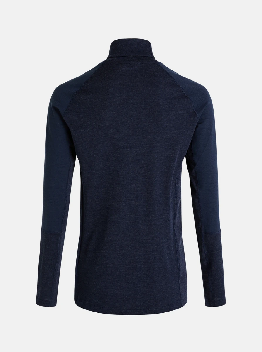 PEAK PERFORMANCE MAGIC ROLLNECK MEN Blue Shadow 2 PEAK PERFORMANCE MAGIC ROLLNECK MEN Blue Shadow - Afbeelding 2