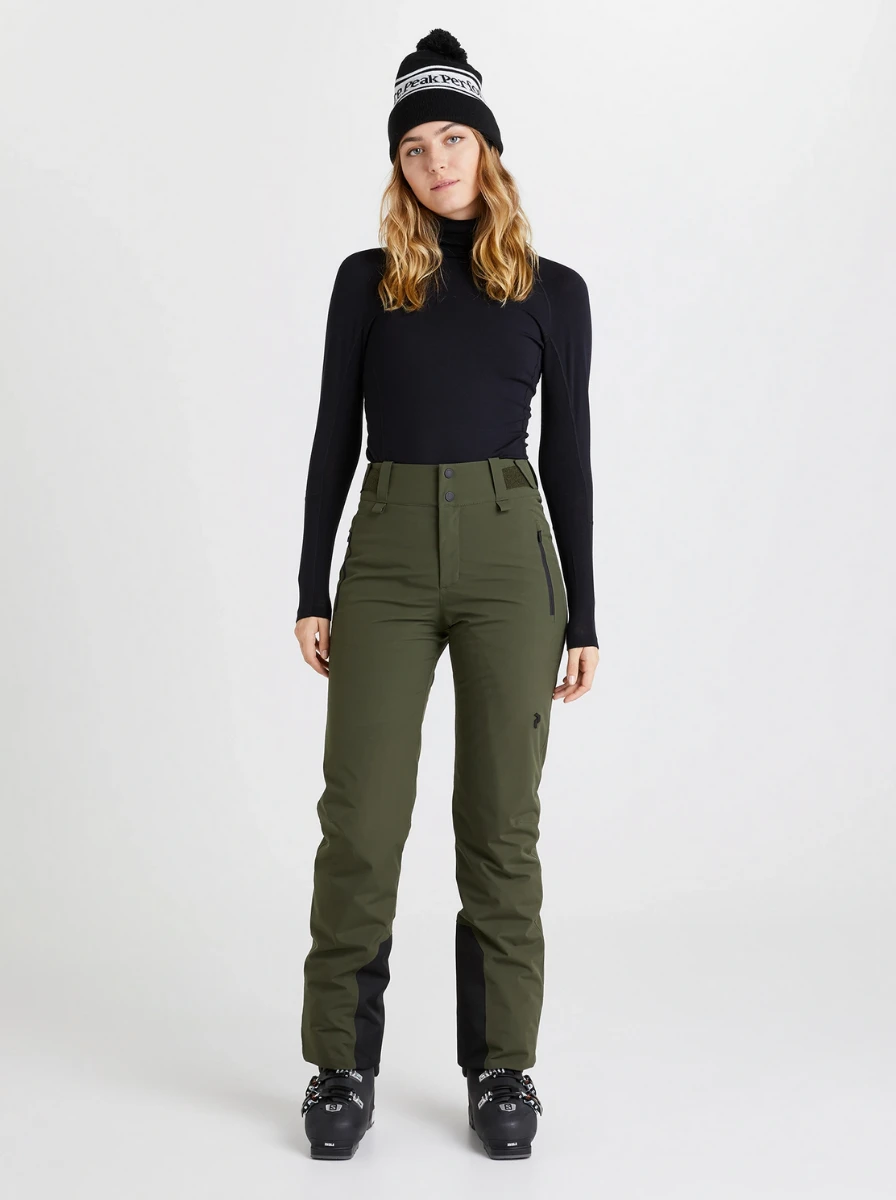 PEAK PERFORMANCE SHRED INSULATED 2L PANTS WOMEN Forest Night 11 PEAK PERFORMANCE SHRED INSULATED 2L PANTS WOMEN Forest Night - Afbeelding 11