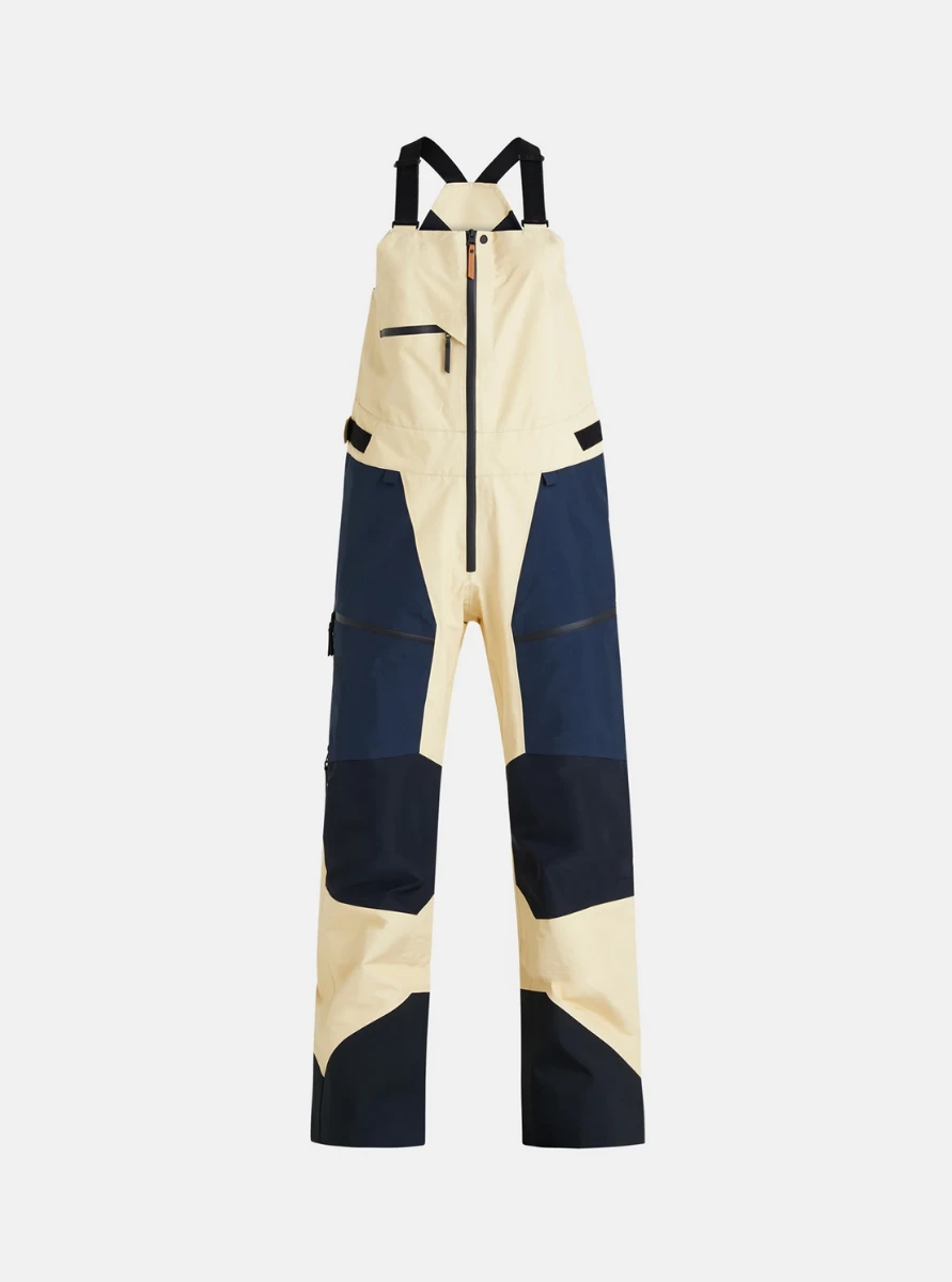 PEAK PERFORMANCE VERTICAL GORE-TEX PRO 3L BIB PANTS WOMEN Pale Blue 1 PEAK PERFORMANCE VERTICAL GORE-TEX PRO 3L BIB PANTS WOMEN Pale Blue