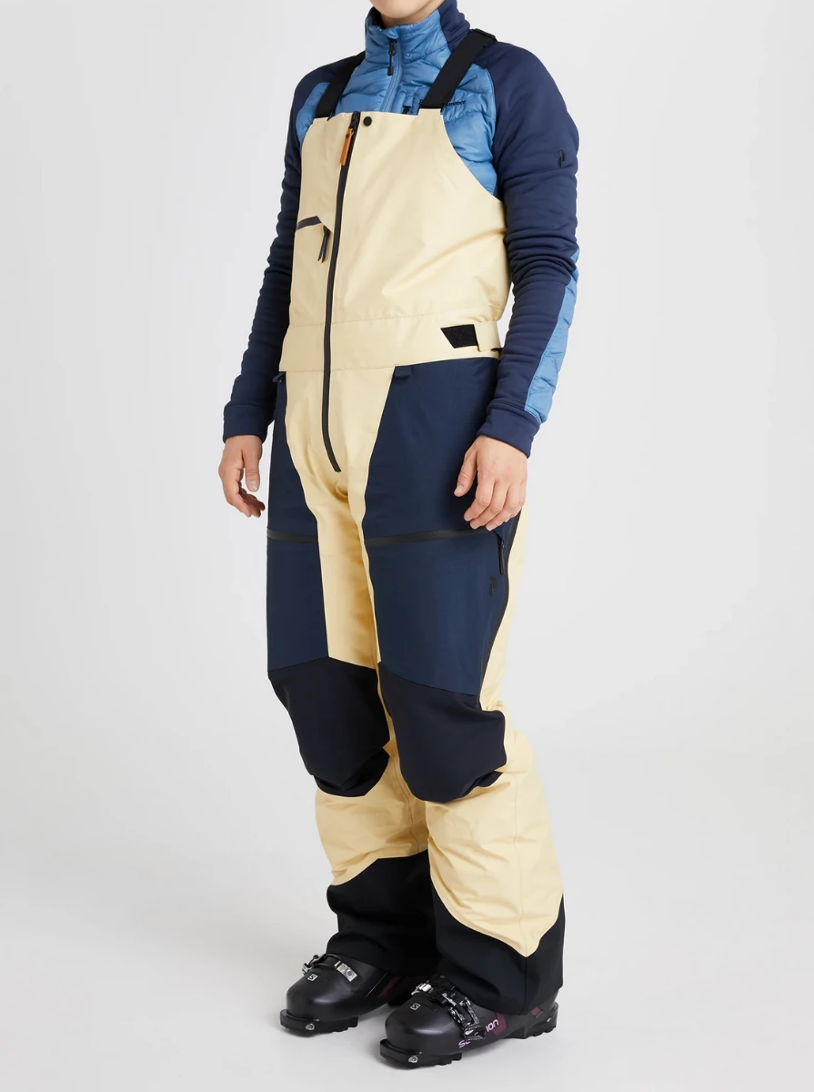 PEAK PERFORMANCE VERTICAL GORE-TEX PRO 3L BIB PANTS WOMEN Pale Blue 11 PEAK PERFORMANCE VERTICAL GORE-TEX PRO 3L BIB PANTS WOMEN Pale Blue - Afbeelding 11