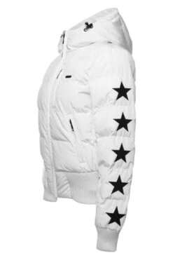 AIRFORCE TAOS JACKET White / True Black -Ski Uitrusting Verkoop spw007 star white trueblack women 03
