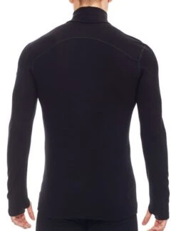 ICEBREAKER MEN'S TECH TOP LONG SLEEVE HALF ZIP Gritstone Heather -Ski Uitrusting Verkoop tech top 3
