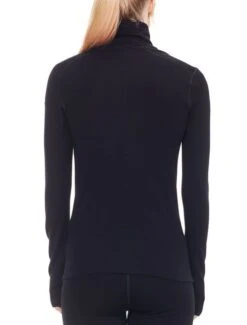 ICEBREAKER WOMEN'S TECH TOP 260 LONG SLEEVE HALF ZIP Metro Heather -Ski Uitrusting Verkoop techtop navy 3 1
